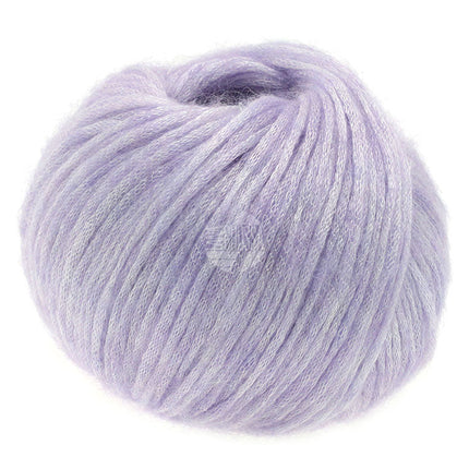 Mia mohair-zijde buisgaren kleur lila van Lana Grossa bij Garenkunst.nl
