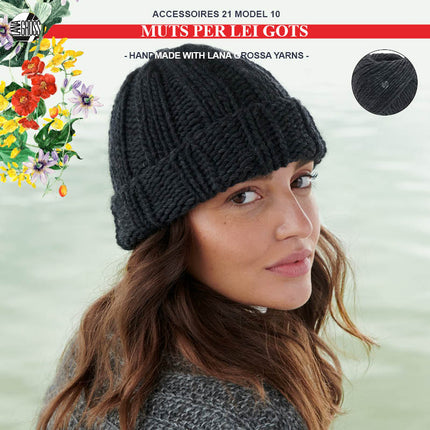 Breipakket muts met Per Lei Gots model 10 van Accessoires 21
