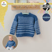 Donkerblauw 13 + Duifblauw 14 = voorbeeldcombinatie / 56/62
