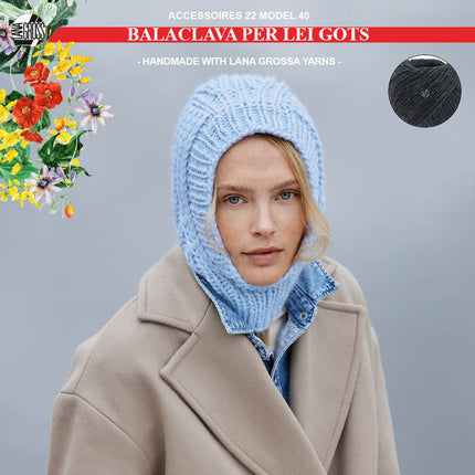 Breipakket balaclava met Per Lei Gots model 40 van Accessoires 22