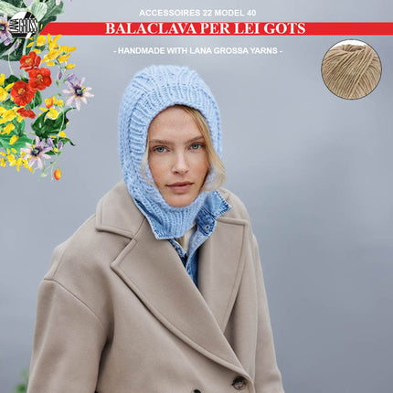 Breipakket balaclava met Per Lei Gots model 40 van Accessoires 22