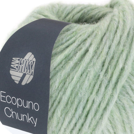 Breipakket kabeltrui met Ecopuno Chunky model 30 van Lana Grossa About Berlin nr. 11